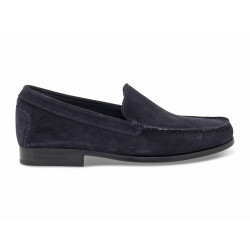 Mocassino Guidi Calzature TODS in camoscio blu Uomo Mocassino