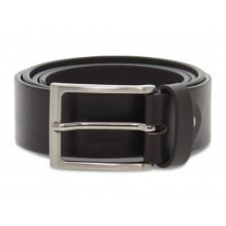 Cintura Guidi Calzature CUOIO MADE IN ITALY H35 in pelle testa di moro Uomo Cintura