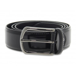Cintura Guidi Calzature MADE IN ITALY H35 in spazzolato nero Uomo Cintura