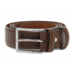 Cintura Guidi Calzature MADE IN ITALY H35 in vitello marrone Uomo Cintura