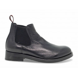 Tronchetto Guidi Calzature BEATLES STILE INGLESE in pelle nero Donna Tronchetto