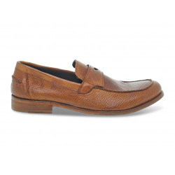 Mocassino Guidi Calzature COLLEGE STILE INGLESE in pelle cuoio