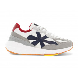 Sneakers John Richmond BALENCIAGA in nylon e camoscio bianco e blu Uomo Sneakers