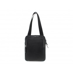 Borsa a tracolla John Richmond SHOULDER BAG in pelle nero Uomo Borsa a tracolla