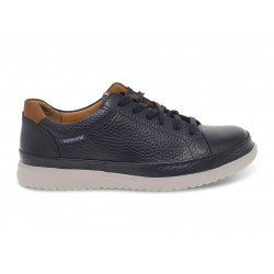 Stringata Mephisto - blu Uomo Stringata