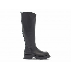 Stivale Ncub CAVALLERIZZA in pelle nero Donna Stivale