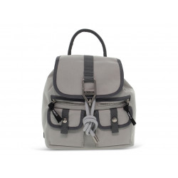 Zaino Rebelle DONNA BACKPACK NEON ECO NYLON in tessuto grigio chiaro e grigio scuro