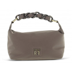 Borsa a mano Rebelle MARIAH HANDBAG S NYLON BLACK in nylon fango Donna Borsa a mano