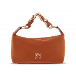 Borsa a mano Rebelle MARIAH HANDBAG S NYLON BLACK in nylon ruggine Donna Borsa a mano