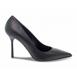 Décolleté Sergio Levantesi GUCCI MUSA CACHEMIRE in pelle nero