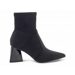 Polacco Steve Madden ENLIST BLACK FABRIC in tessuto e micro nero