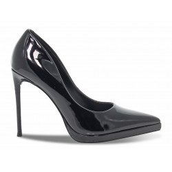 Décolleté Steve Madden KLASSY BLK PATENT in vernice nero Donna Décolleté