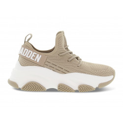 Sneakers Steve Madden PROTEGE SAND in tessuto sabbia e bianco