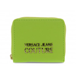 Portafoglio Versace Jeans Couture JEANS COUTURE RANGE A SKETCH 17 WALLET THELMA in saffiano lime e oro Donna Portafoglio