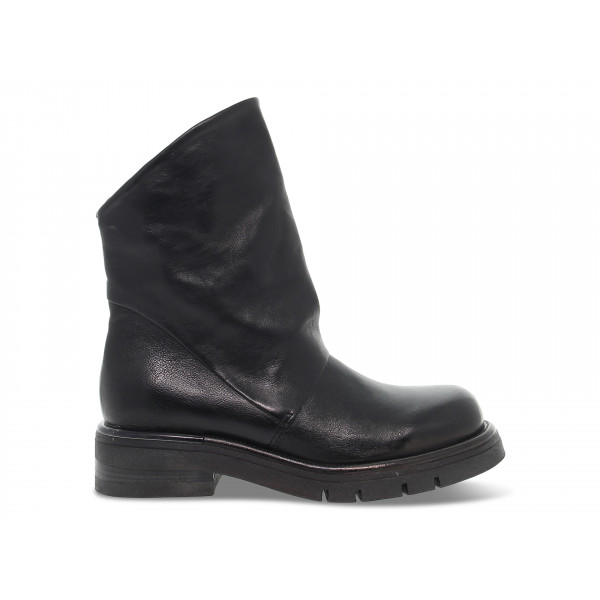 Polacco A.S.98 FONDO RUBY in pelle nero Donna Polacco