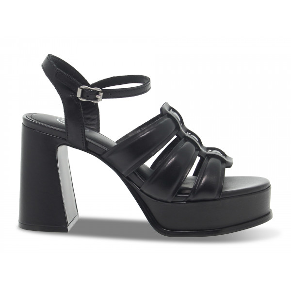 Sandalo con tacco Ash - nero Donna Sandalo con tacco