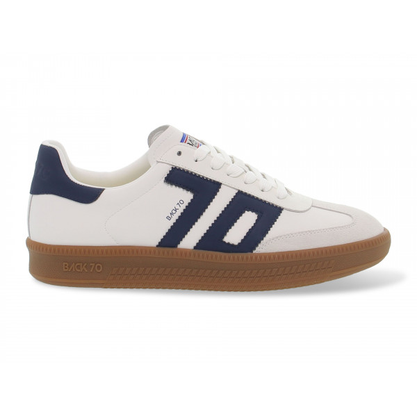 Sneakers Back 70 - bianco e blu Uomo Sneakers