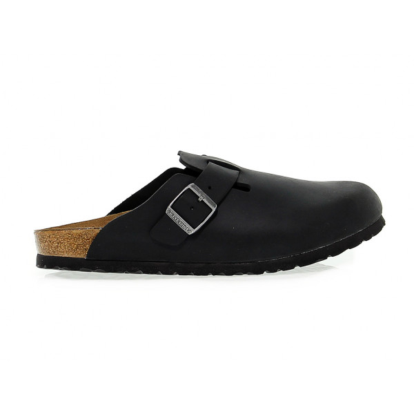 Sandalo Birkenstock BOSTON in pelle nero