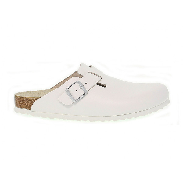 Sandalo Birkenstock BOSTON in pelle bianco