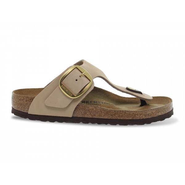Sandalo basso Birkenstock - sabbia