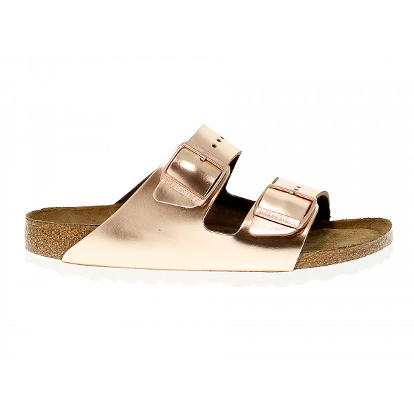 Sandalo basso Birkenstock - platino Donna Sandalo basso