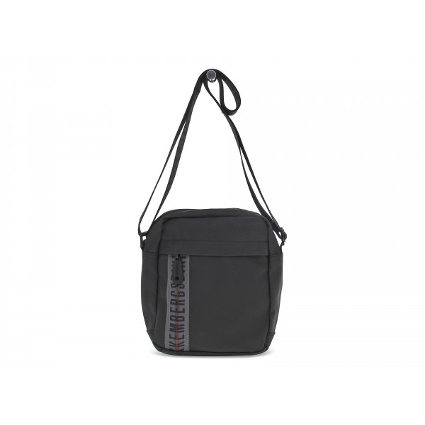 Borsa Bikkembergs REPORTER GUM in gommato nero