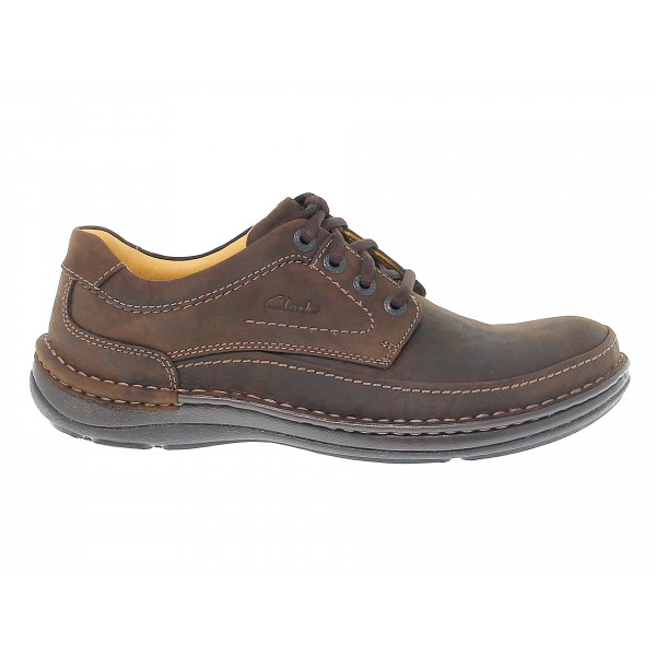 Stringata Clarks NATURE THREE in pelle Uomo Stringata