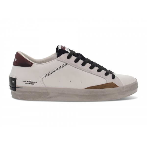Sneakers Crime London - bianco e nero Uomo Sneakers