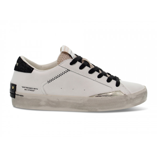 Sneakers Crime London - bianco e platino Donna Sneakers