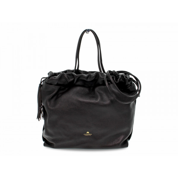 Shopping bag Cuoieria Fiorentina AIR LARGE SHOPPING BAG in pelle testa di moro Donna Shopping bag