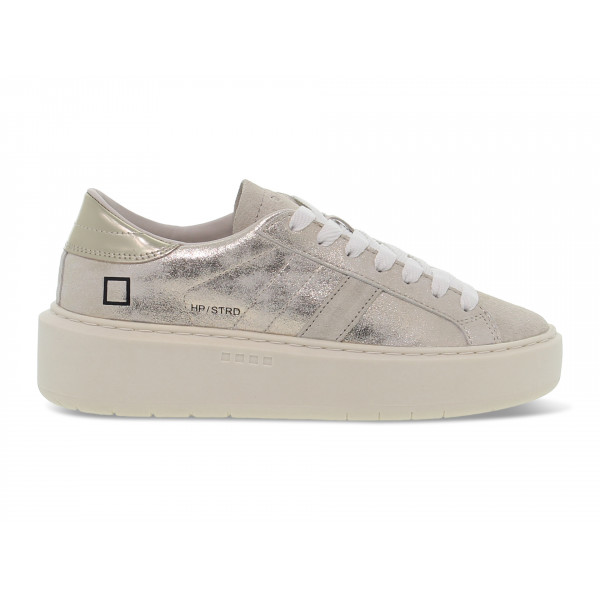 Sneakers D.A.T.E. - platino e oro Donna Sneakers