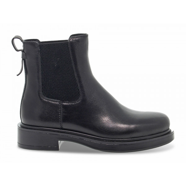 Tronchetto Emanuèlle Vee BEATLES KIM in pelle nero Donna Tronchetto