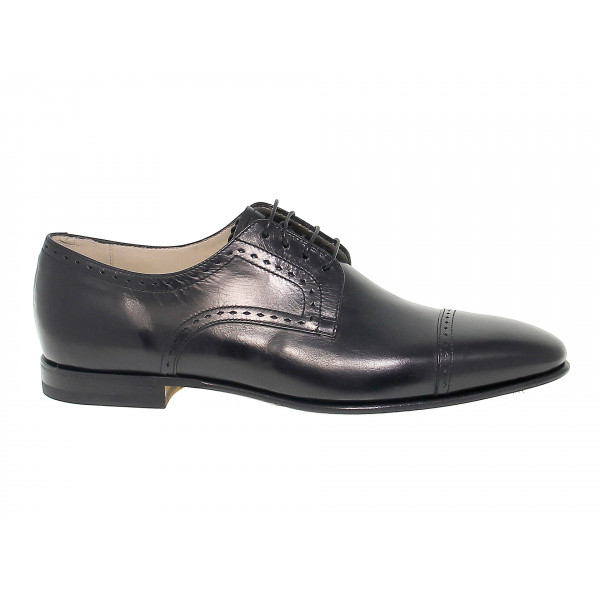 Stringata Fabi in pelle nero Uomo Stringata