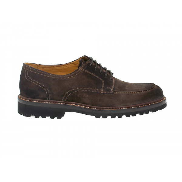 Stringata Fabi Must Eve MUST EVE NOVAK in camoscio testa di moro Uomo Stringata