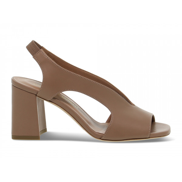 Sandalo con tacco Gianmarco Sorelli - taupe Donna Sandalo con tacco