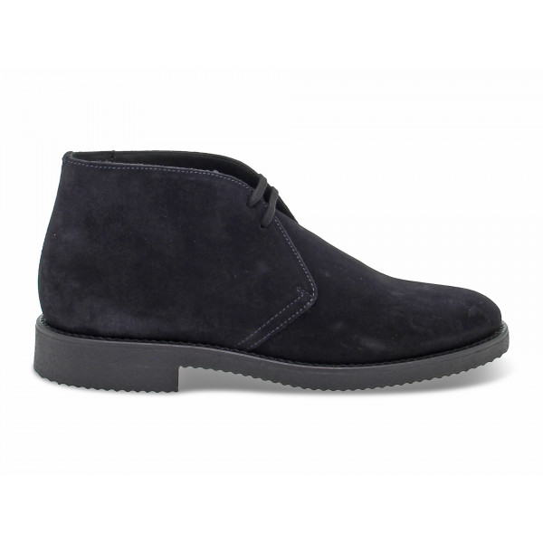 Polacco Guidi Calzature STILE INGLESE in camoscio blu Uomo Polacco