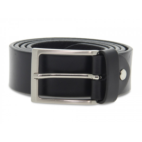 Cintura Guidi Calzature CUOIO MADE IN ITALY H35 in pelle nero
