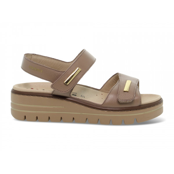 Sandalo basso Mephisto - taupe Donna Sandalo basso
