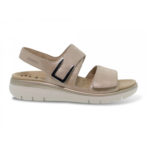 Sandalo basso Mephisto - platino Donna Sandalo basso