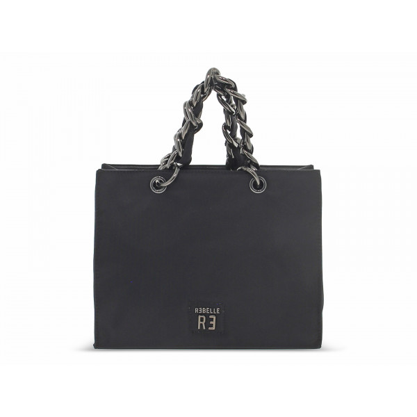 Shopping bag Rebelle DIONNE SHOPPING S NYLON BLACK in nylon nero