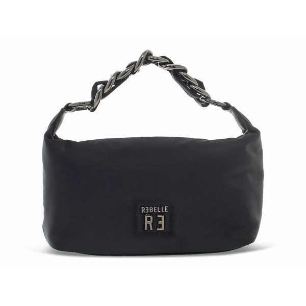 Borsa a mano Rebelle MARIAH HANDBAG S NYLON BLACK in nylon nero