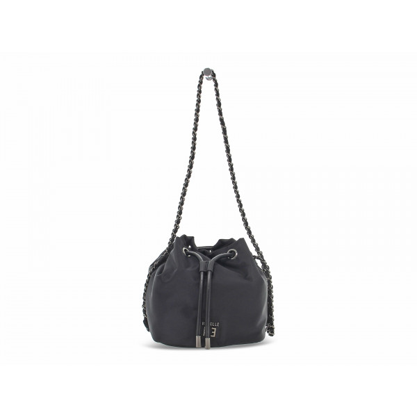 Borsa a mano Rebelle ROXANNE BUKET S NYLON BLACK in nylon nero