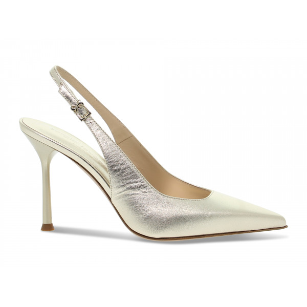 Scarpa con tacco Sergio Levantesi - platino Donna Scarpa con tacco