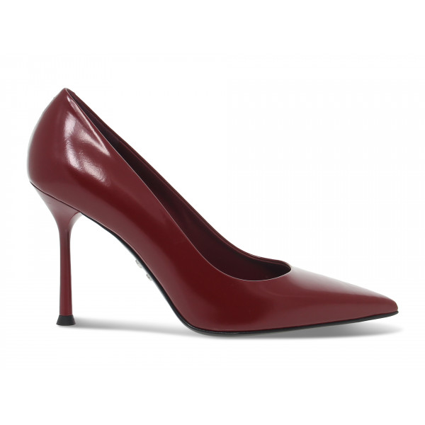 Décolleté Sergio Levantesi MUSA INDY in spazzolato bordeaux Donna Décolleté