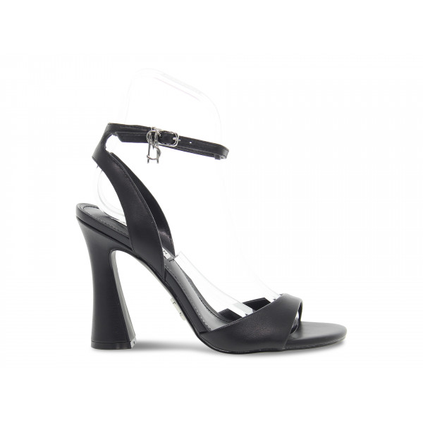 Sandalo con tacco Steve Madden AFTER PARTY in nappa nero Donna Sandalo con tacco