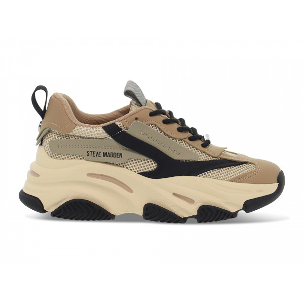 Sneakers Steve Madden - khaki e nero Donna Sneakers