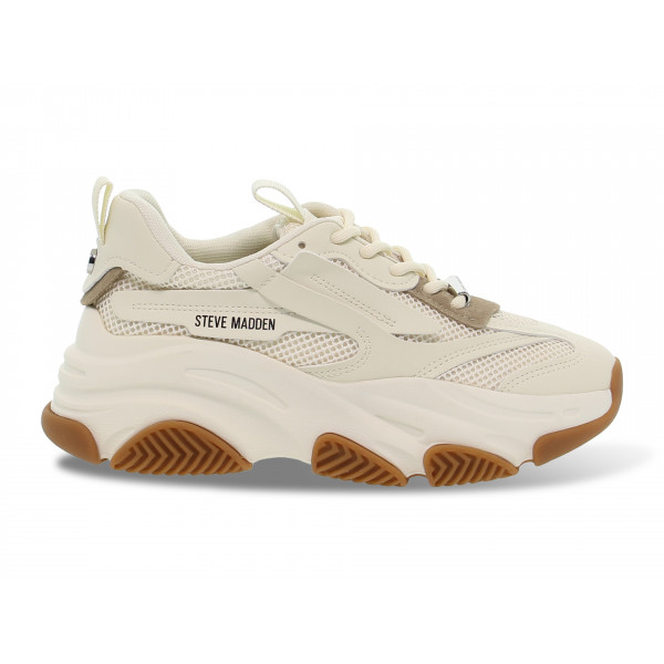 Sneakers Steve Madden - bianco e beige Donna Sneakers