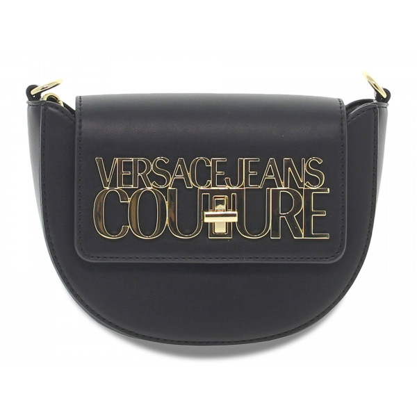 Borsa a tracolla Versace Jeans Couture JEANS COUTURE LOGO LOCK RANGE L SKETCH 5 BAGS SMOOTH in nappa nero