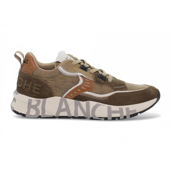 Sneakers Voile Blanche - marrone