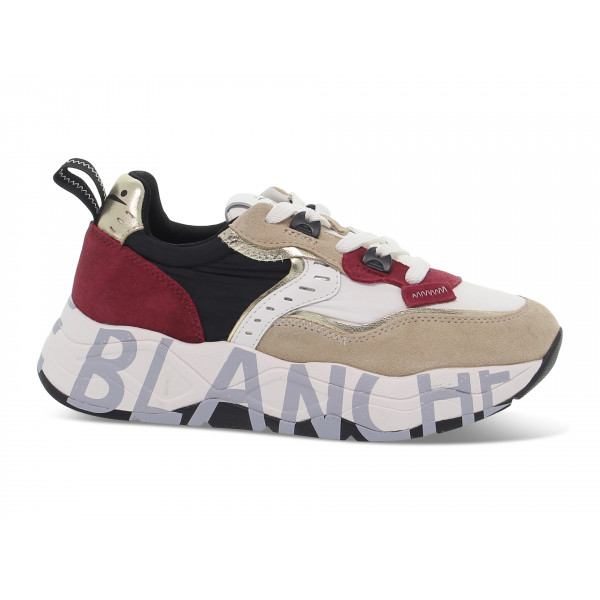 Sneakers Voile Blanche - beige e rubino Donna Sneakers